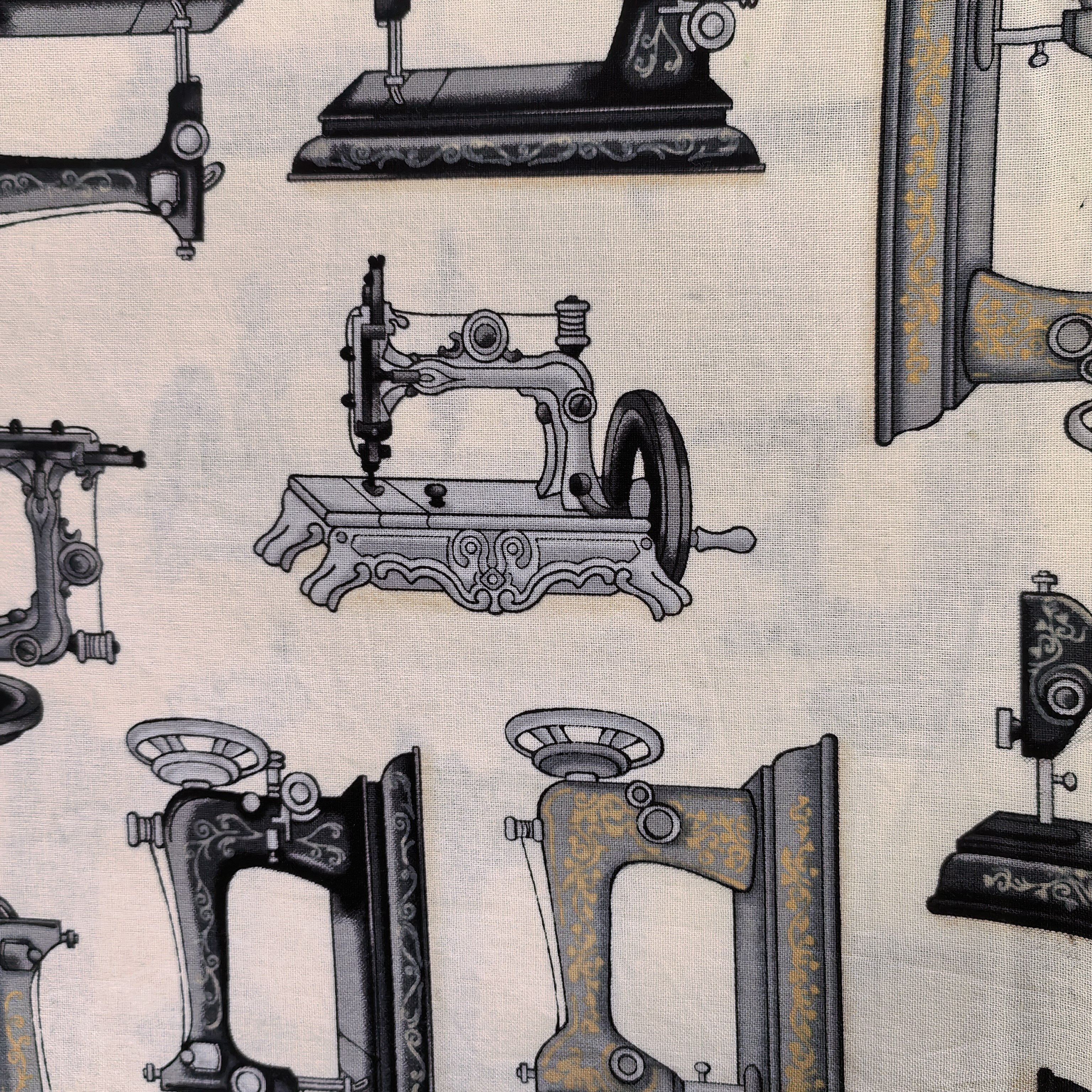 【孤品私藏】日本进口棉麻布料 【老缝纫机】 手工包桌布抱枕面料,居家布艺,海绵垫/布料/面料/手工diy,淘宝优惠券,粉丝福利购,淘宝优惠卷