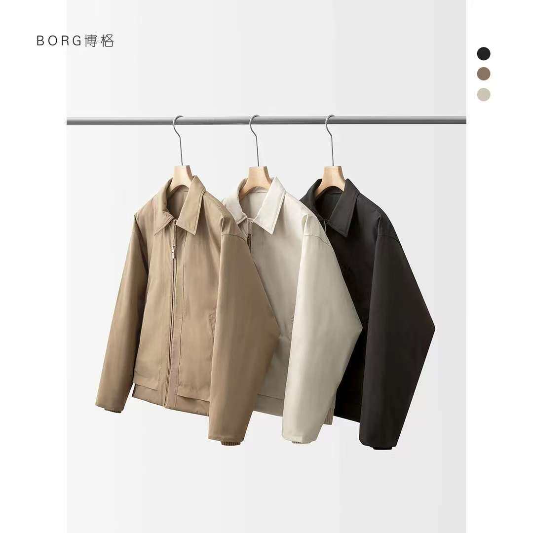 冬季加厚白鸭绒羽绒服