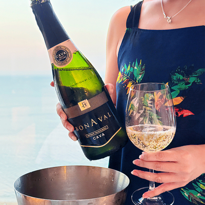 传统香槟法 西班牙Bonaval BrutNature CAVA卡瓦起泡酒 芹芹酒铺