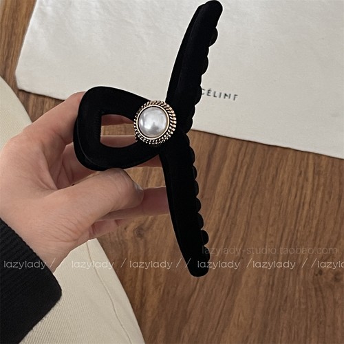 lazylady抓夹丝绒大号抓的多！