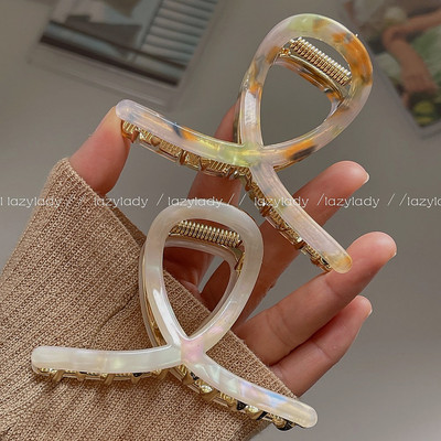 LazyLady韩国醋酸Ins风抓夹