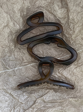 店铺te惠款  好用！实用！百搭珀深色鲨鱼夹抓夹女盘发夹子发抓