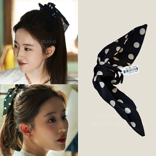 大号蝴蝶结后脑勺抓夹高级感