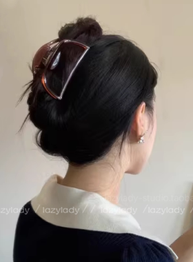 lazylady抓夹醋酸ins风