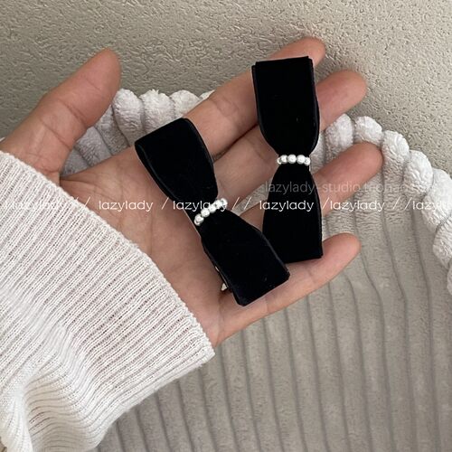 前额发夹公主头造型发夹一对装