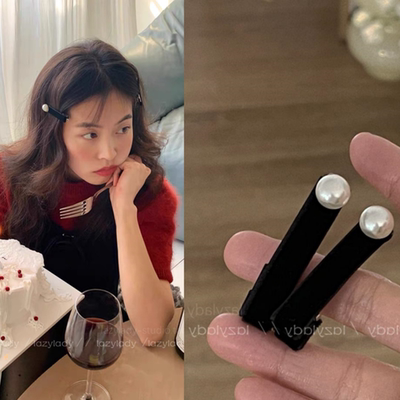 lazylady发夹丝绒ins风