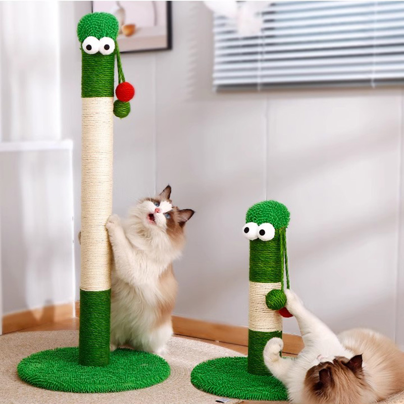 加高猫咪猫爬架剑麻柱