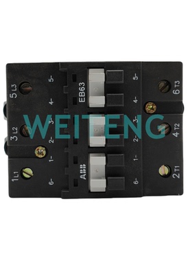 ABB交流接触器 EB63-30-00 三相30KW功率125A电流EPL3711074R0004