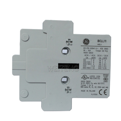 GE通用BCLL11接触器辅助