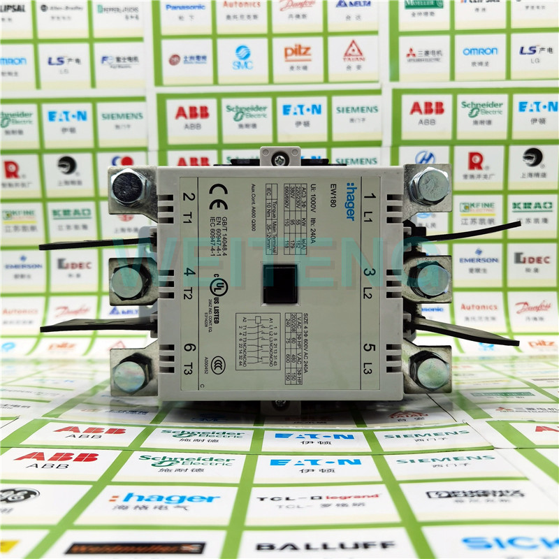 HAGER海格EW180交流接触器90KW