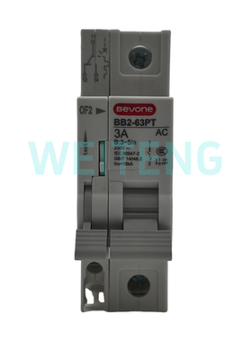 BEVONE北元电器 BB2-63PT B3A 单极1P空气开关二次回路保护 原装