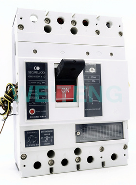 SECURELUCKY固安祥 GM5-630P光伏断路器350A 4P直流电1000VDC空开