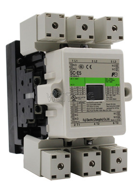 9年老店 常熟富士 SC-E5 N5P 接触器105A 55KW SE105AA-C三相直流