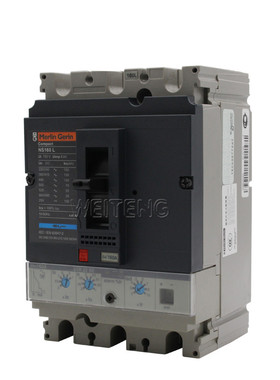 10年老店梅兰日兰NS160L STR22SE 三相160A空气开关NSX160L断路器