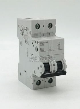 13年老店西门子5SJ52 0.5A 440VDC 直流电2P 空气开关 小型断路器