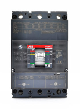 13年老店ABB XT4X 250空气开关 X T4V250限流型200KA高分断断路器