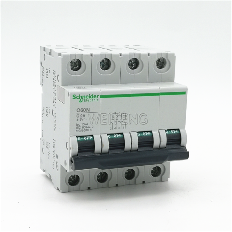 施耐德C60N空气开关4P断路器