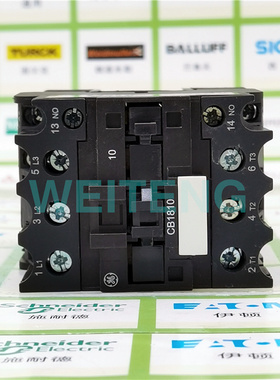 GE通用 CB1810 交流接触器110V CB18A310T 三相18.5KW常开 原装