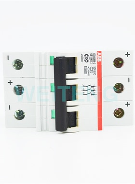 ABB S263UC-C25 C32 交直流空气开关三相 S203M-C25UC 小型断路器