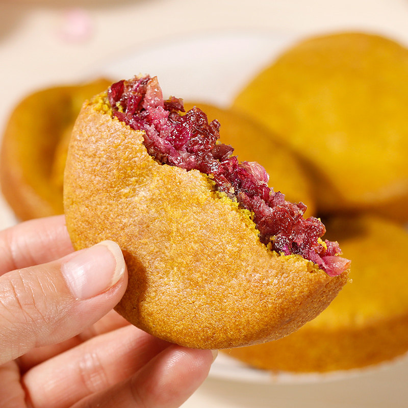 云南特产手工荞麦玫瑰鲜花饼500g 糕点食品即食荞饼零食中秋月饼,零食/坚果/特产,鲜花饼,淘宝优惠券,粉丝福利购,淘宝优惠卷