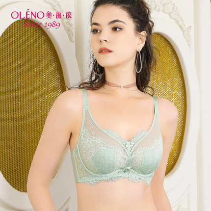 Oleno/奥丽侬【专柜同款】3/4水晶杯薄杯型文胸软钢圈内衣 9516