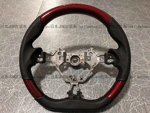 红色碳纤维方向盘 zn6