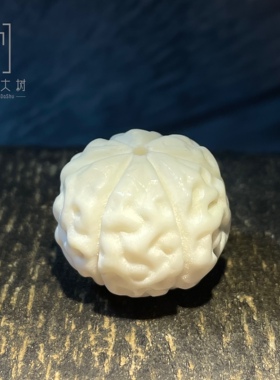 鹿角雕刻金刚菩提配饰文玩顶珠