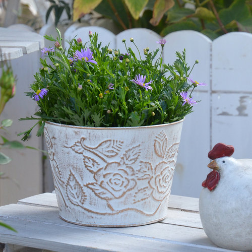 特价外贸原单法式优雅花桶花盆