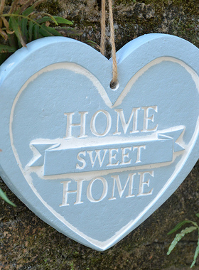 水泥家用花园门牌挂牌阳台花店园艺挂饰装饰品园艺杂货田园壁饰