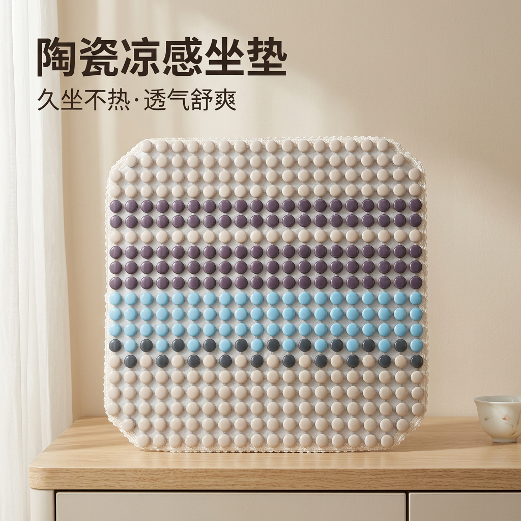 夏季陶瓷冰凉垫汽车办公室发廊