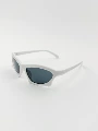 White Frame, Grey Lens