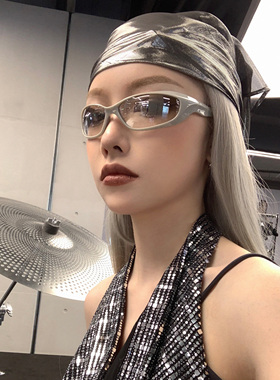 Y2K异形小众墨镜未来前卫