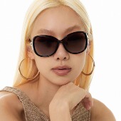 404 店复古大框千禧年蛤蟆墨镜偏光显脸小Y2K凹造型太阳眼镜男女