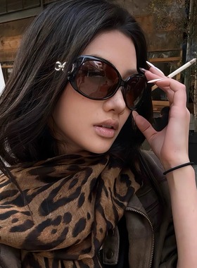 404的店复古大框蛤蟆墨镜90年代偏光遮脸显脸小太阳眼镜男女时髦