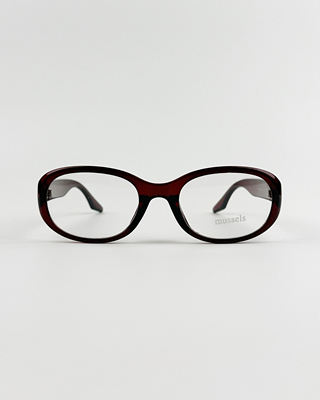 复古椭圆防蓝光眼镜框显脸小