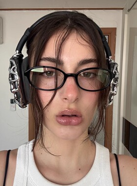 404的店复古TR插针时髦眼镜架防蓝光斯文素颜显脸小配度数镜架女