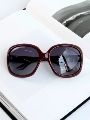 Dark Red Frame Gray Film (Polarized)