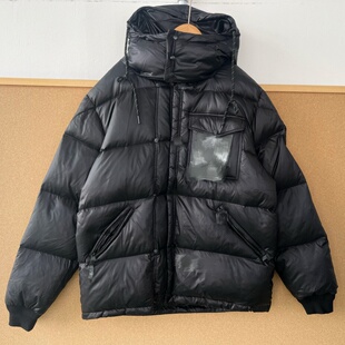 115高货 慵懒风Y26 加厚 鹅绒双拉链连帽保暖长袖 羽绒服