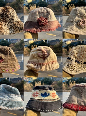 3S-43森系多款帽子合集舒适文艺清新保暖显脸小百搭渔夫帽Z25-12