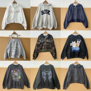 76多款 设计感上衣J25 式 印花舒适个性 加绒卫衣合集多风格