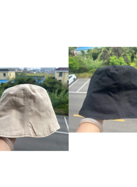 3d-38简约纯色基础款夏季薄款户外显脸小帽子三色可选T26-5
