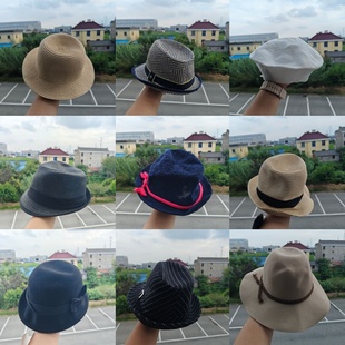 户外遮阳防晒街头度假风Y25 夏季 19微瑕帽子成人儿童合集 2G1