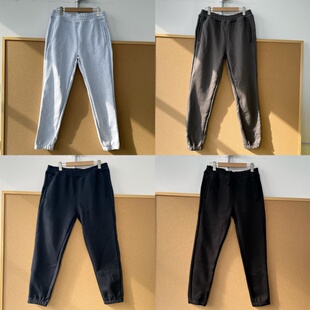 Z25 束脚休闲运动裤 简约松紧高腰有抽绳加绒厚实款 1日潮美式