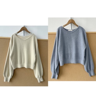 南3 针织衫 软糯显瘦气质内搭上衣J26 100软妹子温柔简约V领长袖