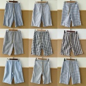 94短裤 简约慵懒风H26 合集 松紧腰条纹设计感百搭休闲裤 薄款 南3