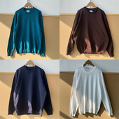 45韩系男女圆领多款 长袖 针织衫 楼1A 气质舒适百搭慵懒风上衣Z26