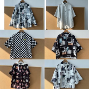 衬衫 式 合集 复古日系多风格 楼3 印花设计感上衣J25 64多款