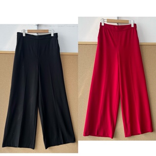 垂感特别好松紧腰舒适慵懒风Y26 拖地西裤 129高级感贵牌