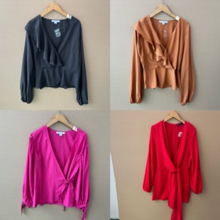 上衣J25 百搭舒适设计感日常休闲长袖 52纯色气质简约衬衫