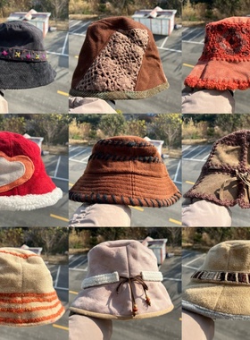 3R-11多款日系设计森系氛围帽子合集保暖街头渔夫帽显脸小Y25-12